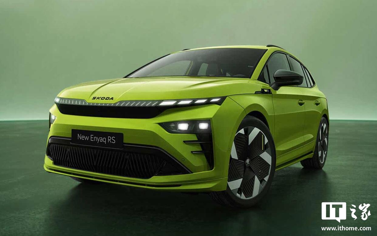 2025款斯柯达ENYAQ vRS掀背车官图发布